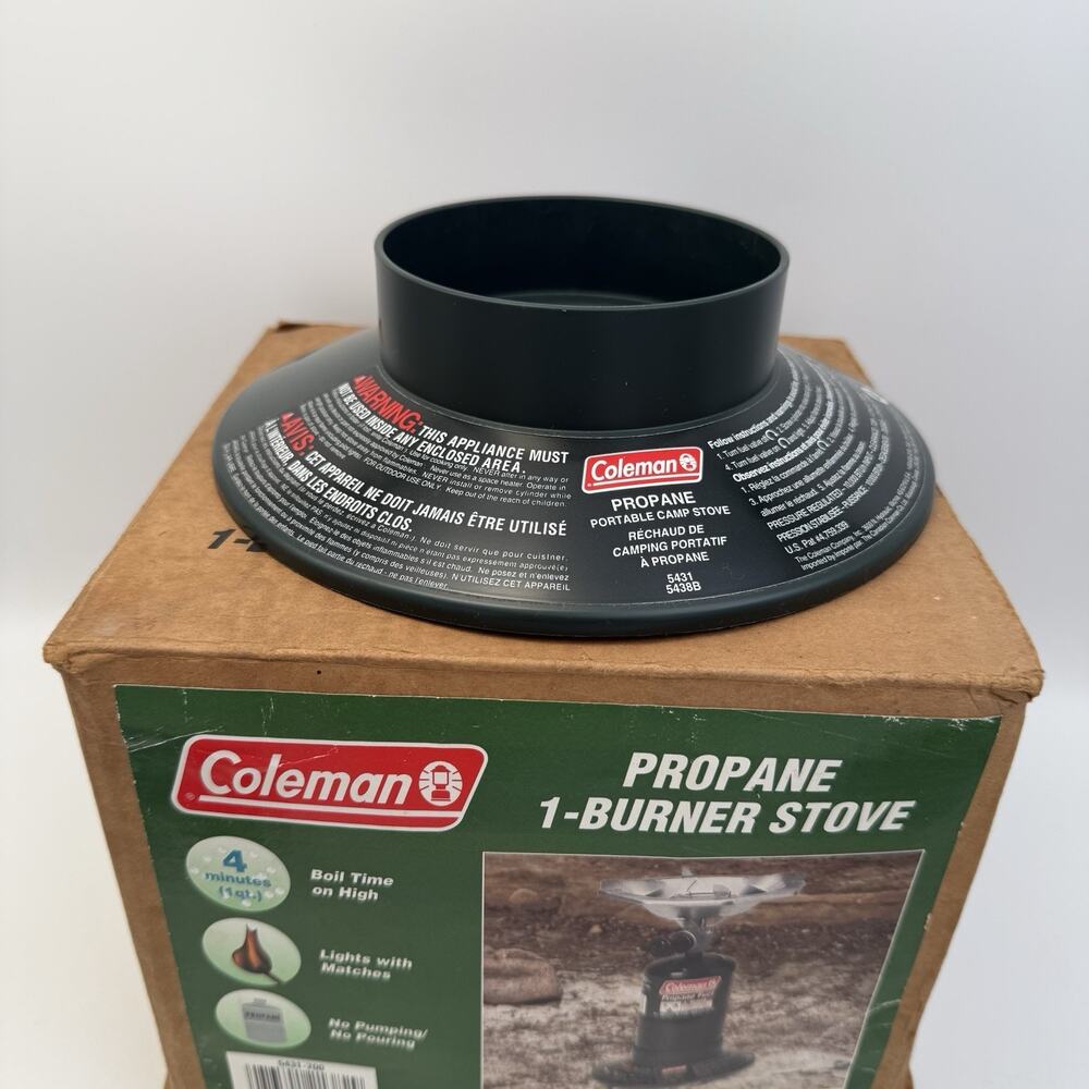 Coleman 1 Burner Stove Camping Model 5431-700 Uses Propane Fuel TESTED - Picture 2 of 6